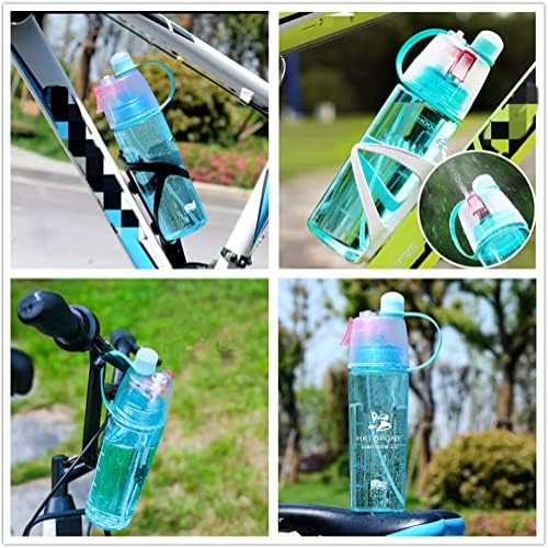 HKTOPCNE Sprey Su Şişesi Içme Spor Su Şişesi Bisiklet BPA Ücretsiz 600 ml Bisiklet Koşu Dağcılık Yürüyüş Spor Tırmanma