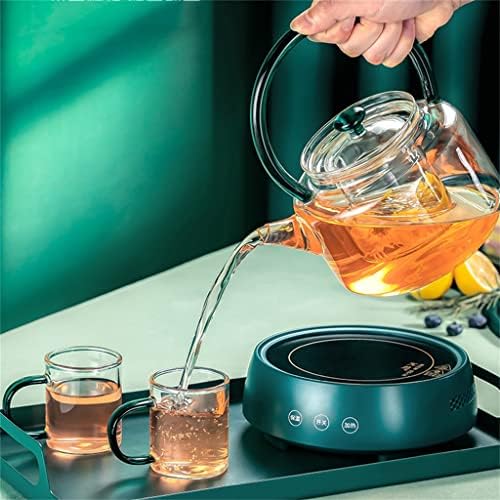 Yok İskandinav cam ikindi çayı çay seti meyve çayı ısıtma demlik demlik demlik demlik (Renk: A, Boyut: resimde gösterildiği