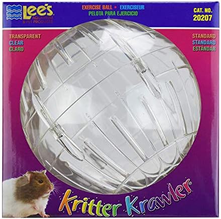 Lee's Kritter Krawler Egzersiz Topu, Standart, Açık-7 inç