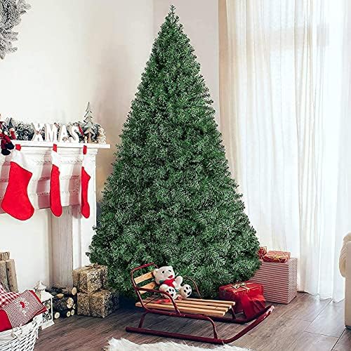 Haieshop Noel Ağacı Yapay Noel Ağacı Dekorasyon Noel Ağacı Yumuşak Çam Noel Ağacı ile Katı Metal Bacaklar 830(Renk:Yeşil;Boyutu:400
