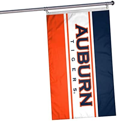 NCAA Auburn Tigers Unisex Çift Taraflı 3' x 5 'Takım Logosu Yatay Bayrak, Yatay 3' x 5', Bir Boyut