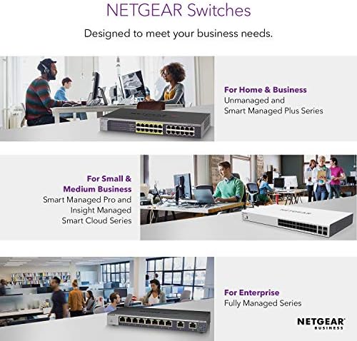NETGEAR Gigabit Akıllı Yönetilen Artı Anahtarı