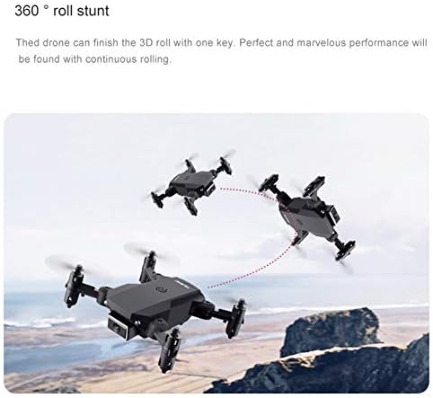GoolRC S66 Mini Drone ile 4 K HD Kamera, Katlanabilir WiFi FPV Drone Çocuklar ve Yetişkinler için, RC Qudcopter ile