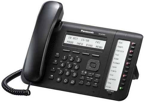 Panasonic IP Telefon-Kablolu / Kablosuz - Duvara Monte Edilebilir KX-NT553 (Yenilendi)