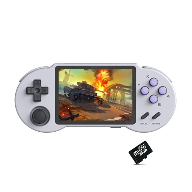 Retro Oyun Yükseltme Pocketgo S30 9000 PSP Oyunları / PS1 / DC / MD / Mame 64GB Retro 3.5 İnç IPS Ekran Taşınabilir