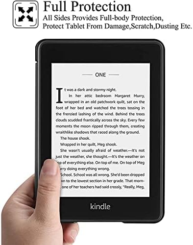 2022'de Piyasaya Sürülen Kindle 11. Nesil için Kumaş Kılıf, El Kayışı Tasarımlı Dayanıklı Kılıf (Kindle Paperwhite