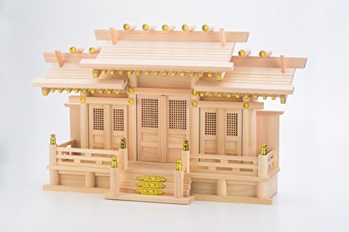 の のの(Kamidananosato) Şinto Raf Çatı Farkı 3 Tapınak Şanslı Şinto Raf Seti