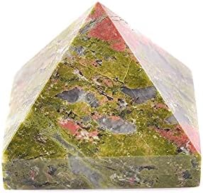 HEEQİNG AE216 1 ADET Doğal Piramit Şifa Taş Reiki Dikilitaş Süsler Kristal Noktası Kulesi Ev Dekor Meditasyon Cevher
