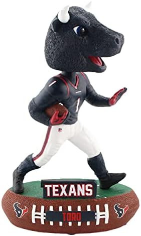 Houston Texans Maskotu Houston Texans Baller Özel Baskı Bobblehead NFL Sınırlı Sayıda Koleksiyon