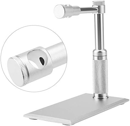 Ayarlanabilir Yukarı Aşağı Dijital USB Mikroskop Tutucu Standı Alüminyum alaşımlı destek Braketi 12mm
