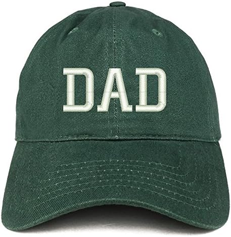 Moda Giyim Mağazası Baba İşlemeli Fırçalanmış Pamuklu Baba Şapka Kapağı