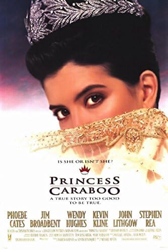 Prenses Caraboo 1994 D/S Haddelenmiş Film Afişi 27x40