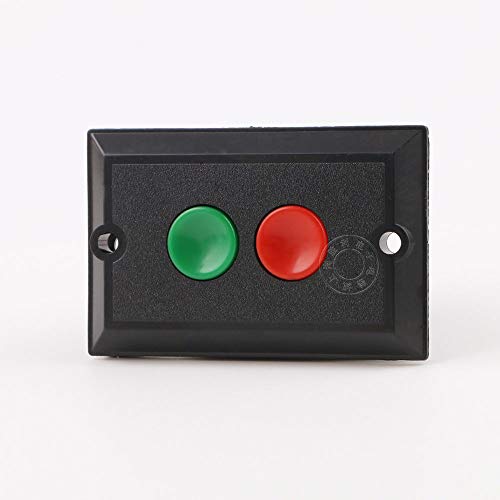 P243 tezgah matkabı Makinesi Anahtarı AC 380V 2KW I / O Kırmızı / Yeşil Kapalı Start Stop basmalı düğme anahtarı 6