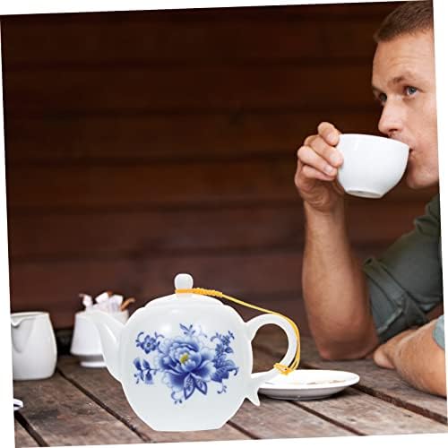 Luxshıny 1 pc seramik demlik Japon çaydanlıklar Kahve Percolator Stovetop Gevşek Yaprak demlik Vintage Demlik Espresso