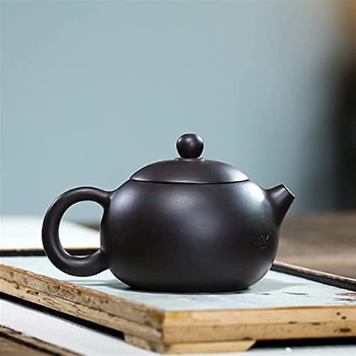 Ofis demlik demlik 210 ml Mor Kil Çaydanlıklar Topu şekilli Demlik demlik güzellik su ısıtıcısı el yapımı çay seti