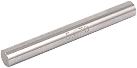 Aexit 5.67 mm Çap Kaliperleri + / -0.001 mm Tolerans 50mm Uzunluk GCR15 Silindir Pimi Arama Kaliperleri Gage Ölçer