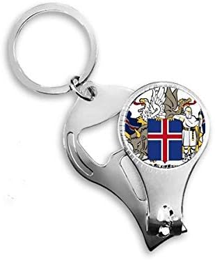 Norveç Ulusal Amblem Ülke Sembol Tırnak Makası Yüzük Anahtarlık şişe açacağı Clipper