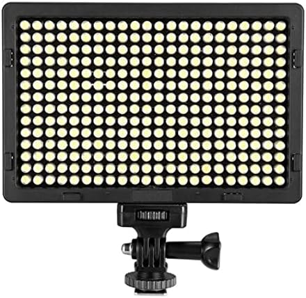 ZCMEB LED parlak 5500K Kısılabilir kamera Video ışığı Dijital SLR kameralar için 4400mah pil ve şarj cihazı ile