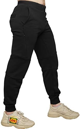 Hardcore Eğitim Neoklasik Siyah Joggers erkek Sweatpants pamuklu pantolonlar Spor Koşu Eğitim Egzersiz Temel Giyim