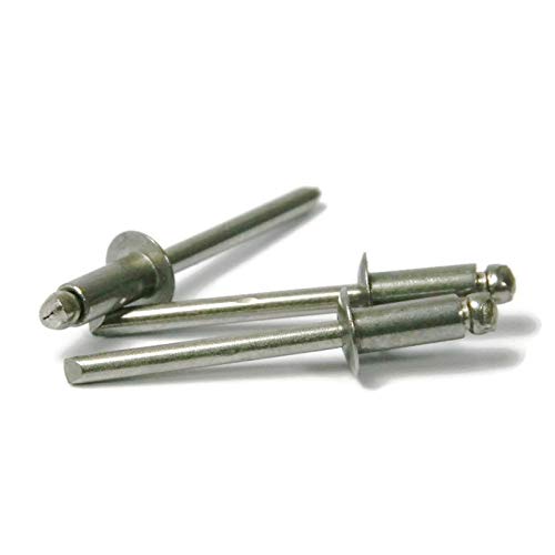 POP Perçin 18-8 Paslanmaz Çelik-5-10, 5/32 x 5/8 Boşluk (0.501-0.625) Adet-500