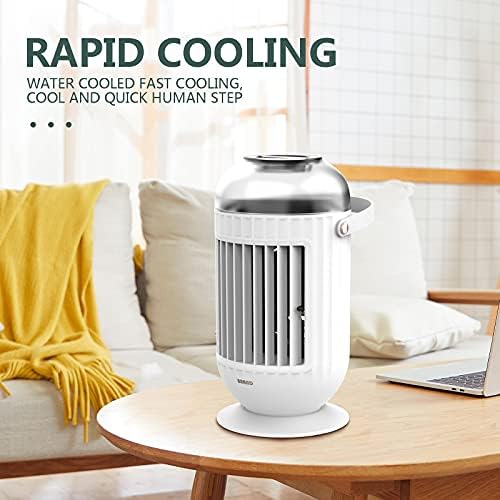 Taşınabilir Klima, Soğutma Fanı USB Masaüstü Klima Soğutucu Ofis Ev Küçük Nemlendirme Fanı, Oda Yatak Odası Ofis Masası