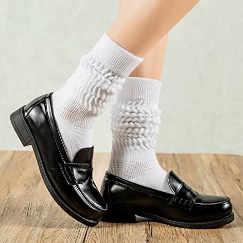 Yüzyıl Yıldız Slouch Çorap Bayan bacak ısıtıcıları süper Yumuşak Ezme diz üstü çorap Bayan Pamuklu bot çorap 9-11