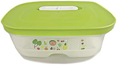 Tupperware Klima Prımaklıma Fridgesmart Plus-Gıda Saklama Kabı-Buzdolabı Kasası - 800 Ml - Yeşil