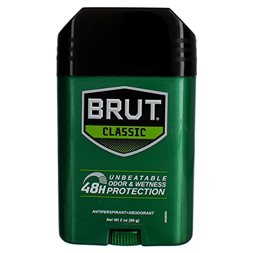 3'lü Paket-Brut Classic Deodorant ve Terlemeyi Önleyici-rakipsiz koku ve ıslaklık koruması 48 Saat-2 Oz