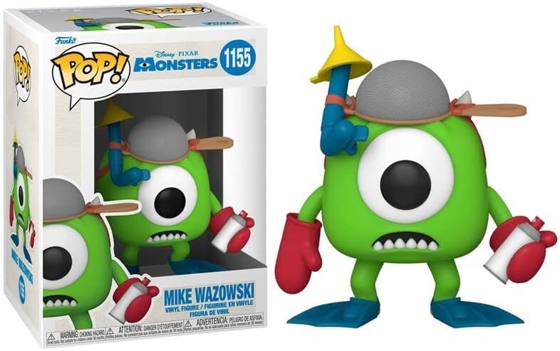 Funko POP Disney: Monsters Inc 20th-Eldivenli Mikrofon, Çok Renkli, Tek Beden,57743