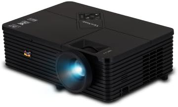 ViewSonic PJD5234 XGA DLP Projektör, 2800 ANSI Lümen, 3D Blu-Ray w/HDMI, 120 Hz, Siyah