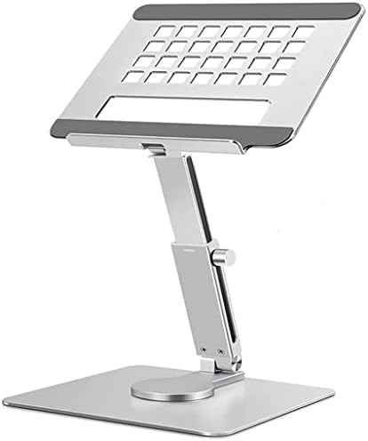 BHVXW Tablet Standı Danışma Yükseltici 360 Rotasyon Çok Açılı Yüksekliği Ayarlanabilir Katlanabilir Tablet Dizüstü
