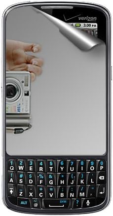 Motorola DROİD PRO XT610 için Temizlik Bezi ile Amzer Ayna Ekran Koruyucu