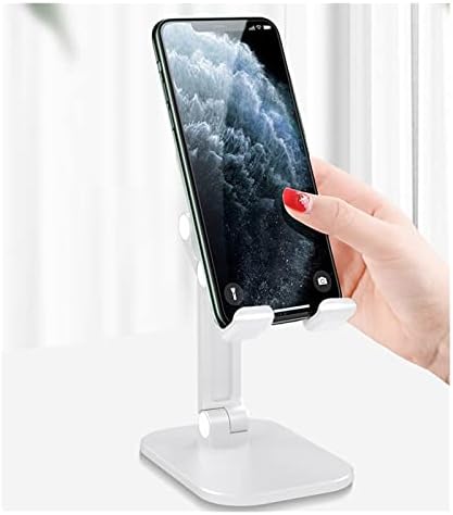 ygqzm Üç Bölümlü Katlanabilir Masaüstü telefon standı Cep Telefonu ve Tablet için Masaüstü Ayarlanabilir akıllı telefon