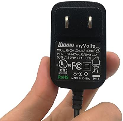 MyVolts 5V Güç Kaynağı Adaptörü ile Uyumlu/Grandstream GXP1628 SIP VoIP IP Telefon için Yedek - ABD Plug