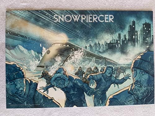 SNOWPİERCER-11 x 17 Orijinal Promosyon TV Posterleri NYCC 2019 TNT David Diggs