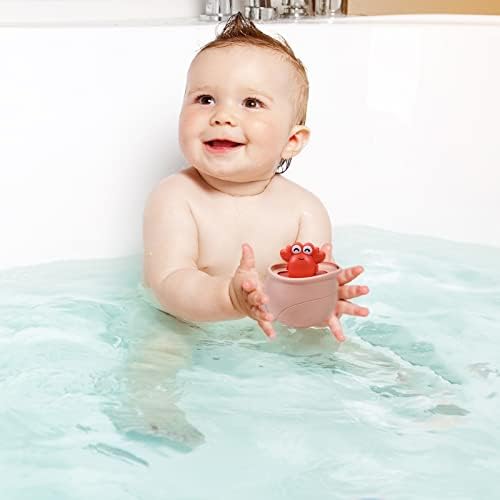 YUAB Yengeç Oyuncak / Yüzen Münzevi Yengeç Banyo Oyuncakları Bebekler için Bebekler / Güzel Yüzme Havuzu Yengeç Küvet