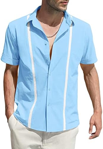 2023 Yeni Erkek Casual Katı Cep Toka Yaka Uzun Kollu Gömlek Yumuşak T Shirt Erkek