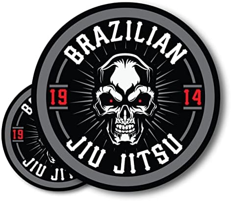 Brezilya Jiu Jitsu BJJ tampon çıkartması Çıkartması Arabalar, Bardaklar, Dizüstü Bilgisayarlar, Soğutucular, Bardaklar
