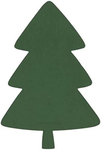 Benim Küçük Noel Kart Stoğum Yeşil Noel Ağaçları Kesikler-Tatil El Sanatları için Kağıt Şekiller 24 Sayı, Çoklu, (5431689)