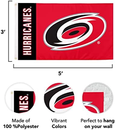 Çöl Kaktüs Carolina Hurricanes Bayrakları Takım NHL Ulusal Hokey Ligi %100 % Polyester Kapalı Açık 3x5 feet Bayrakları
