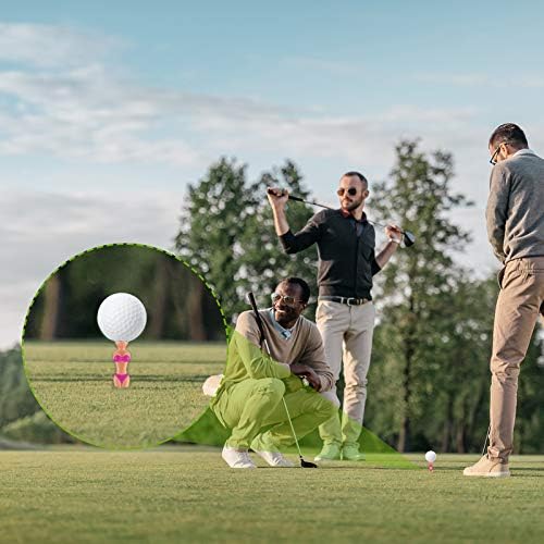Skylety Komik Golf Tees Bayan Kız Golf Tees, 76mm / 3 İnç Plastik Pin up Golf Tees, ev Kadın Golf Tees Golf Eğitim