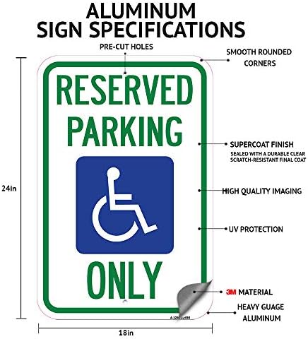 Lütfen Garajı Engellemeyin / 18 X 24 Ağır Kalibreli Alüminyum Pas geçirmez Park işareti / işinizi ve belediyenizi