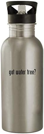 Ivır Zıvır Hediyelerin su ağacı var mı? - 20oz Paslanmaz Çelik Su Şişesi, Gümüş