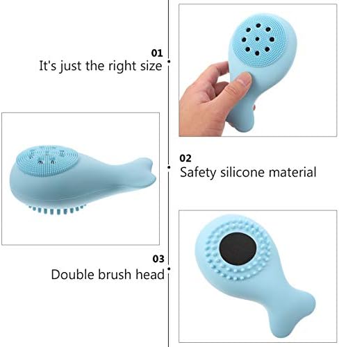 Healifty Kolu Bakım Brushbody Brushsoft Başlı Bebek Yumuşak Peeling Eldiven Kadın Scrubbers Saç Banyo Ev Fırça Masaj