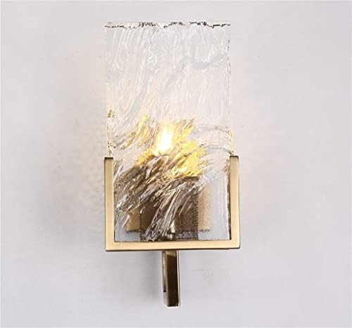 IRDFWH altın kristal duvar lambası led ışık oturma odası arka plan için banyo kapalı aydınlatma armatürleri ev (Renk: