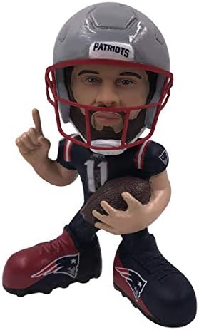 Julian Edelman New England Patriots Süper Mini Bobblehead nfl'yi Gösteriyor