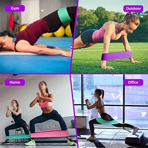 Direnç Bantları Elastik Direnç bandı Kalça Dairesel Genişletici Yoga Spor Salonu ve Fitness Kauçuk Spor Eğitimi için