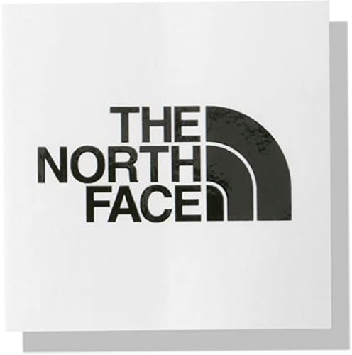 Kuzey Yüzü NN32228 W TNF Kare logo çıkartması Mini Araba Sticker