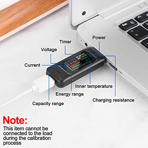 MakerHawk Tipi-C USB Metre Cihazı Güç Ölçer USB Multimetre Gerilim ve akım test cihazı 0-5. 1 A 4-30 V USB Güç Test