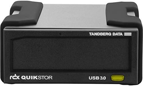 4 TB, Siyah, USB3 + özellikli Tandberg RDX Harici Sürücü kiti (Windows Yedekleme ve Apple Time Machine Desteği içerir)
